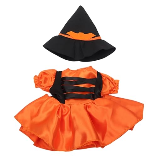 Puppenkleidung Halloween 18 Zoll Puppenkleidung mit Hexenhut Halloween Kostüme für Puppenzubehör Mädchen Mädchen Puppenkleidung Halloween 18 Zoll Puppenkleidung mit Hexenhut Halloween Kostüme für Puppenzubehör Mädchen Mädchen von Grtheenumb