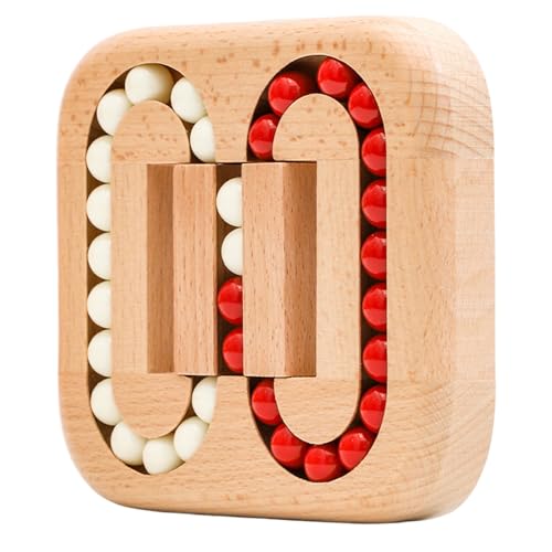 Zappelspielzeug, rotierende magische Bohnenfingerhaugholzpuzzles, lustige soziale und interaktive sensorische Spielzeuge für Hirn-Boosting & Stress-Entlastungsspielzeug von Grtheenumb
