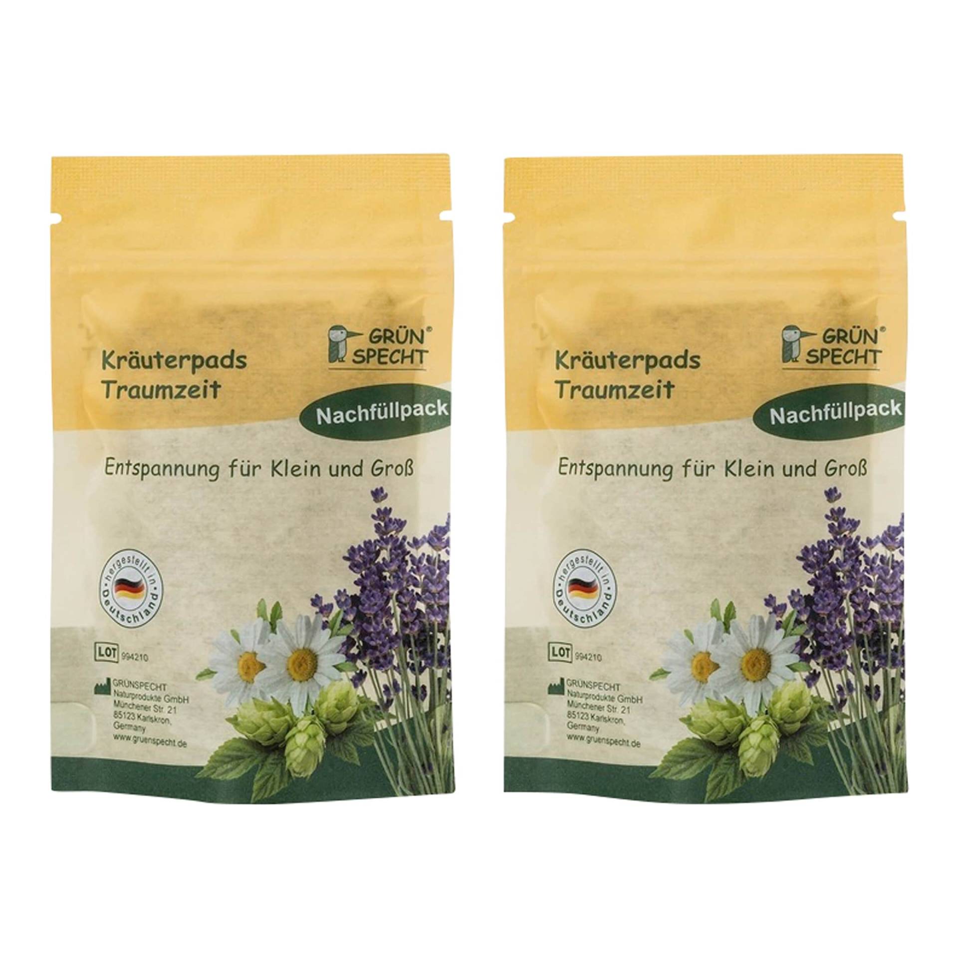 Grünspecht 6er-Pack Kräuterpads Traumzeit Grünspecht 6er-Pack Kräuterpads Traumzeit von Grünspecht