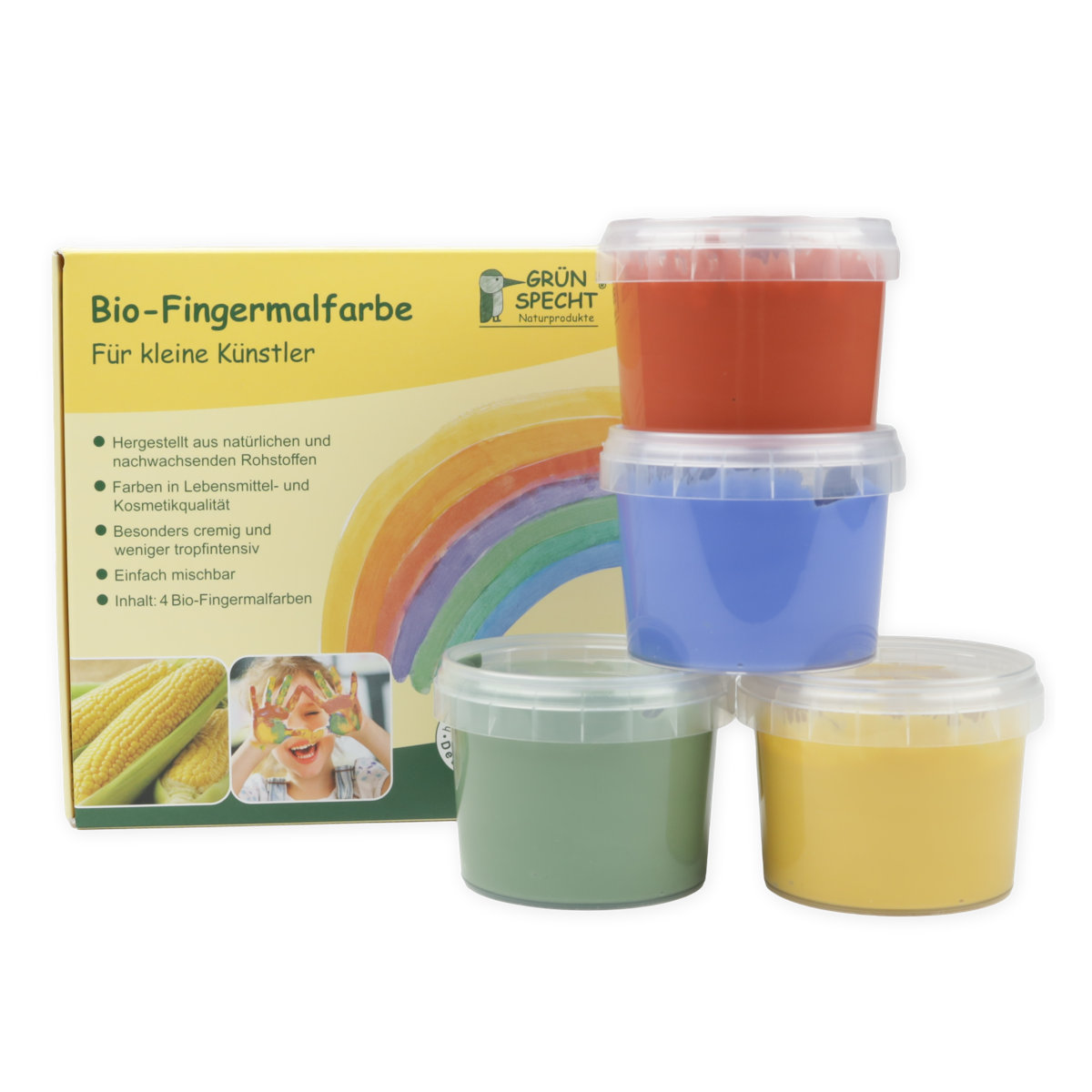 Grünspecht - Fingerfarben 4er Set Grünspecht - Fingerfarben 4er Set von Grünspecht