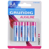 GRUNDIG 51667 4 x Alkaline Batterien AA/LR6 /1,5-V GRUNDIG 51667 4 x Alkaline Batterien AA/LR6 /1,5-V von Grundig