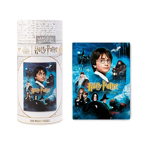 Grupo Erik Puzzle Harry Potter 1 – Puzzle 500 Teile Harry Potter und der Stein der Weisen Fanartikel Geschenke von Grupo Erik