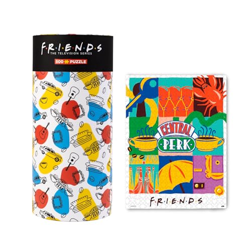 Grupo Erik Puzzle Central Perk Friends – Puzzle 500 Teile Offizieller Friends Fanartikel von Grupo Erik