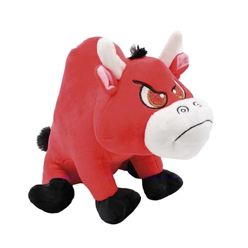 Grupo Moya Plüschfigur Stier Bravo von Lidia Spanien, 20 cm (rot) von GRUPO MOYA