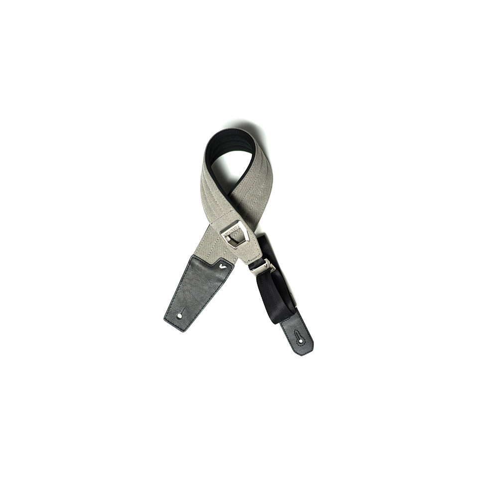 Gruv Gear FABRK Strap Xtra Long Tail, grau Gitarrengurt von Gruv Gear