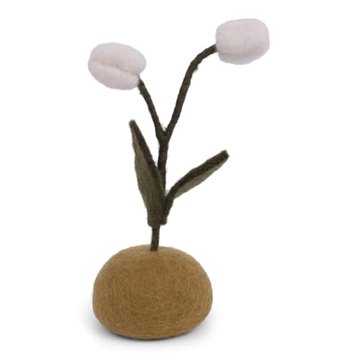 Gry & Sif - 12114 - Aufsteller, Schneeglöckchen, weiß, Filz, 17cm x 6cm, Handarbeit Gry & Sif - 12114 - Aufsteller, Schneeglöckchen, weiß, Filz, 17cm x 6cm, Handarbeit von Gry & Sif