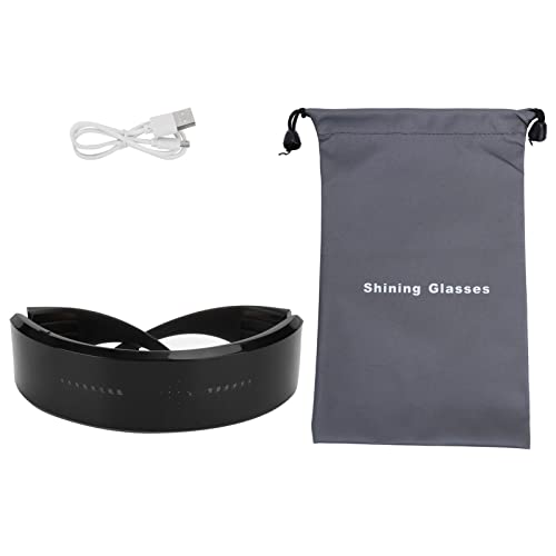 Gsycle LED -Leuchte Brille für Party, App Control Cosplay Kostüm Rave -Accessoires leuchtet Neon -Sonnenbrillen für Party Geburtstagsbar Gsycle LED -Leuchte Brille für Party, App Control Cosplay Kostüm Rave -Accessoires leuchtet Neon -Sonnenbrillen für Party Geburtstagsbar von Gsycle