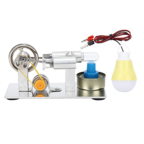 Gsycle Mini-Stirlingmotor-Modell, Edelstahl-Bildung, Wärmedampfmaschine, physikalische Stromerzeugung, experimentelles Werkzeug für Heimschulkinder Gsycle Mini-Stirlingmotor-Modell, Edelstahl-Bildung, Wärmedampfmaschine, physikalische Stromerzeugung, experimentelles Werkzeug für Heimschulkinder von Gsycle