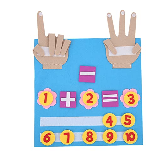 Kleinkind -Busy -Board, Autismus -Training helle Farben Montessori Toys Ergänzung und Substraktionbuch für Kinderausbildung, das Training für Kinder von Gsycle