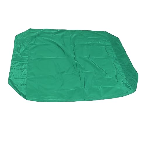Sandkastenabdeckung, Green Square Oxford Stoff Kinder Sandkastenschutz Außenplane Sandkasten Baldachin mit Kordelkordel (150x150 cm) von Gsycle