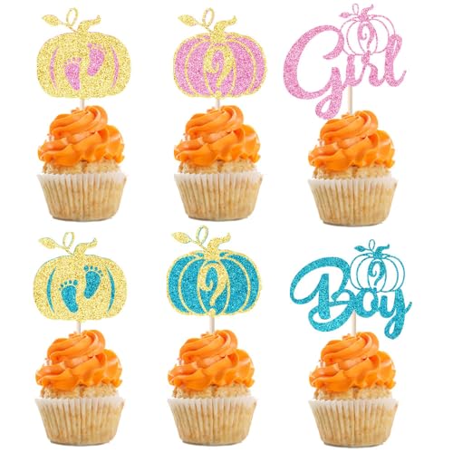 Tortenaufsatz "Happy Thanksgiving Day", Kürbis-Babyparty, Herbsternte, Ahorn, Thanksgiving-Themenparty-Dekorationen (Mädchen, Jungen, 5) von Gtseryeio