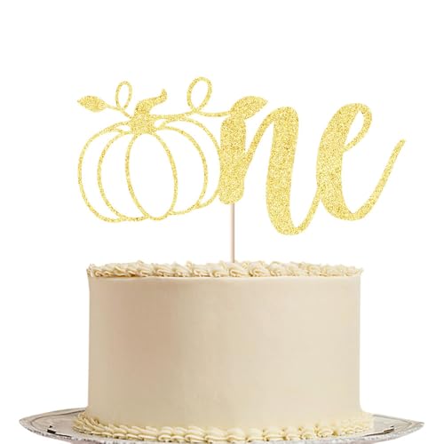 Tortenaufsatz "Happy Thanksgiving Day", Kürbis-Babyparty/Herbsternte/Ahorn/Thanksgiving-Themenparty-Dekorationen (1-2) von Gtseryeio