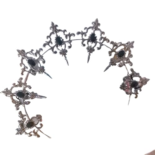 Blingbling Kronen Haarreifen Mädchen Halloween Party Elegant Festzug Wassertropfen Perle Mädchen Coronet Kostüm Kopfbedeckung Gothic Krone Handgemachte Tiaras Einzigartiges Zubehör Blingbling Kronen Haarreifen Mädchen Halloween Party Elegant Festzug Wassertropfen Perle Mädchen Coronet Kostüm Kopfbedeckung Gothic Krone Handgemachte Tiaras Einzigartiges Zubehör von Guaber