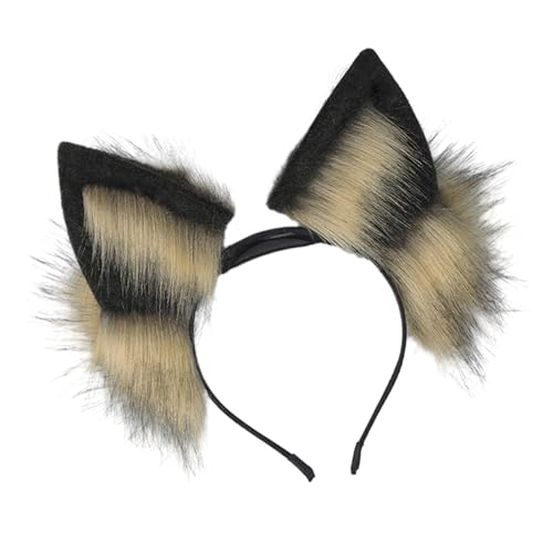 Elektrisches Cartoon Kätzchen Ohr Haar Hoop Frau Halloween Make Up Stirnband Für Osterfleischfresser Cosplay Haarzubehör Katzen Erwachsene Make Up Für Waschen Von Gesicht Stirnbändern von Guaber