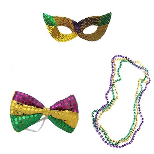 Guaber 1970er Jahre Disco Zubehör Damen Kostüm Set Ball Pailletten Fliege Hut Halskette und anderes Zubehör Halloween Party Supplies für Erwachsene Guaber 1970er Jahre Disco Zubehör Damen Kostüm Set Ball Pailletten Fliege Hut Halskette und anderes Zubehör Halloween Party Supplies für Erwachsene von Guaber