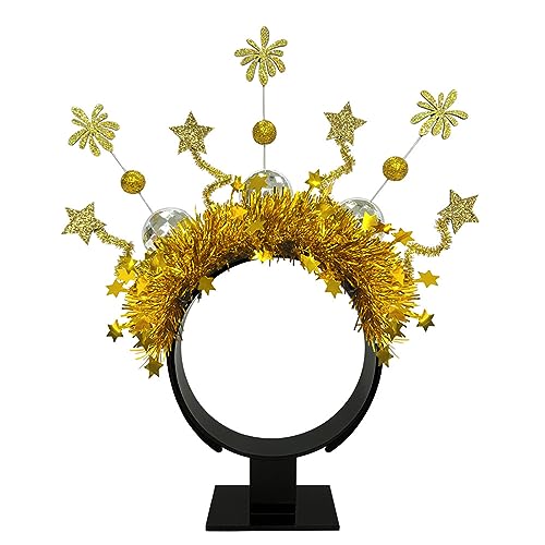 Guaber 2024 Happy New Year Party Stirnband Haarband Musik Festival Dekorativer Kopfschmuck Urlaub Feier Kopfschmuck Neujahr Haarschmuck Guaber 2024 Happy New Year Party Stirnband Haarband Musik Festival Dekorativer Kopfschmuck Urlaub Feier Kopfschmuck Neujahr Haarschmuck von Guaber