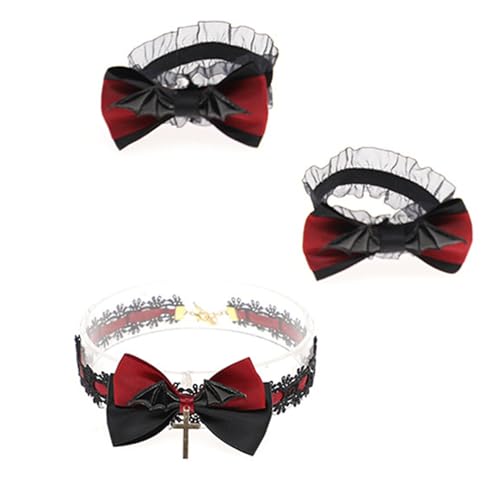 Guaber Dark Series Satinierte Haarspange Anime Haarnadel Spitze Pferdeschwanz Halter Haarschleifen Halloween Kopfschmuck Cosplay Kostüm Requisiten Punk Bowknot Kopfbedeckung Guaber Dark Series Satinierte Haarspange Anime Haarnadel Spitze Pferdeschwanz Halter Haarschleifen Halloween Kopfschmuck Cosplay Kostüm Requisiten Punk Bowknot Kopfbedeckung von Guaber