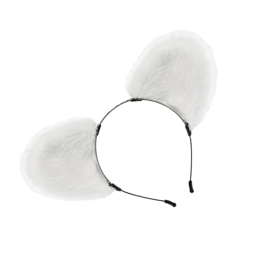 Guaber Einzigartiger Bärenohr-Kopfschmuck für Damen und Kinder, einfaches Cosplay, Heaband-Kostüm, Haar-Accessoire, verschönert jedes Outfit für den täglichen Gebrauch von Guaber