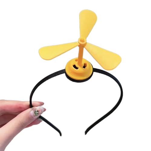 Guaber Haarreif für Erwachsene, Teenager, bunt, Stereo-Propeller-Form, für Damen, Spa, Make-up, Fotografieren, Karneval, Party, Kopfschmuck, Windräder, Stirnbänder von Guaber