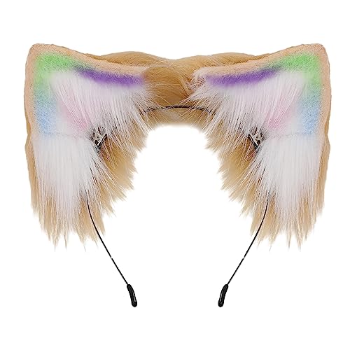 Guaber Haarreif für Erwachsene, Teenager, niedlich, Halloween-Ohren, Plüsch-Haarreifen, Make-up, Live-Übertragung, Cosplay, Party, Kopfschmuck für Damen, zum Waschen des Gesichts, Stirnbänder für Spa Guaber Haarreif für Erwachsene, Teenager, niedlich, Halloween-Ohren, Plüsch-Haarreifen, Make-up, Live-Übertragung, Cosplay, Party, Kopfschmuck für Damen, zum Waschen des Gesichts, Stirnbänder für Spa von Guaber