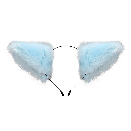 Guaber Haarreif für Erwachsene, Teenager, niedliche Halloween-Ohren, Plüsch-Haarreifen, Make-up, Live-Übertragung, Cosplay, Party, Stirnbänder für Damen, Ohrform, Halloween mit Ohren-Dekorationen Guaber Haarreif für Erwachsene, Teenager, niedliche Halloween-Ohren, Plüsch-Haarreifen, Make-up, Live-Übertragung, Cosplay, Party, Stirnbänder für Damen, Ohrform, Halloween mit Ohren-Dekorationen von Guaber