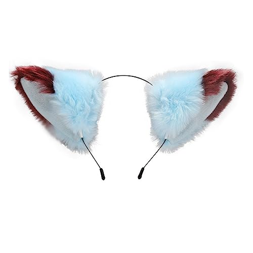 Guaber Haarreif für Erwachsene, Teenager, niedliche Halloween-Ohren, Plüsch-Haarreifen, Make-up, Live-Übertragung, Cosplay, Party, Stirnbänder für Damen, Ohrform, Halloween mit Ohren-Dekorationen Guaber Haarreif für Erwachsene, Teenager, niedliche Halloween-Ohren, Plüsch-Haarreifen, Make-up, Live-Übertragung, Cosplay, Party, Stirnbänder für Damen, Ohrform, Halloween mit Ohren-Dekorationen von Guaber
