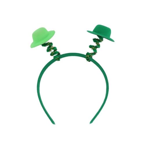 Guaber Haarreif für Karneval, Party, Kleeblatt, auffällig, Patricks-Tag, Stirnband, Weihnachtsfeier, Kopfbedeckung für Teenager, für Frauen, Kopfschmuck, grün, irisch, grün Guaber Haarreif für Karneval, Party, Kleeblatt, auffällig, Patricks-Tag, Stirnband, Weihnachtsfeier, Kopfbedeckung für Teenager, für Frauen, Kopfschmuck, grün, irisch, grün von Guaber