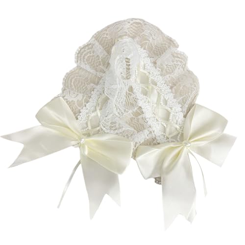 Guaber Hübsches Schleifenhaarband für Damen und Mädchen, Anime-Dienstmädchen, Spitze, Schleife, Stirnband, Rollenspiel, Kostüm, Kopfbedeckung, Cosplay-Zubehör, Cosplay-Kopfschmuck Guaber Hübsches Schleifenhaarband für Damen und Mädchen, Anime-Dienstmädchen, Spitze, Schleife, Stirnband, Rollenspiel, Kostüm, Kopfbedeckung, Cosplay-Zubehör, Cosplay-Kopfschmuck von Guaber
