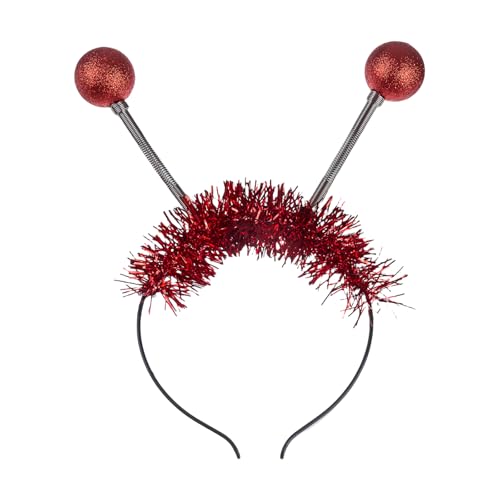 Guaber Kinder Leuchtender Alien Haarreif mit lustigen Frühlingsbällen lustiges Kostümzubehör für Party-Enthusiasten und Erwachsene, blaues Themen-Haarband Guaber Kinder Leuchtender Alien Haarreif mit lustigen Frühlingsbällen lustiges Kostümzubehör für Party-Enthusiasten und Erwachsene, blaues Themen-Haarband von Guaber