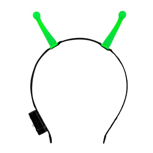 Guaber Leuchtender Halloween-Alien-Haarreif, lustig, Cosplay, Party, Kopfbedeckung, Haarreif, lustig, dunkel, Halloween, Verkleidung, Alien, Erwachsene Guaber Leuchtender Halloween-Alien-Haarreif, lustig, Cosplay, Party, Kopfbedeckung, Haarreif, lustig, dunkel, Halloween, Verkleidung, Alien, Erwachsene von Guaber
