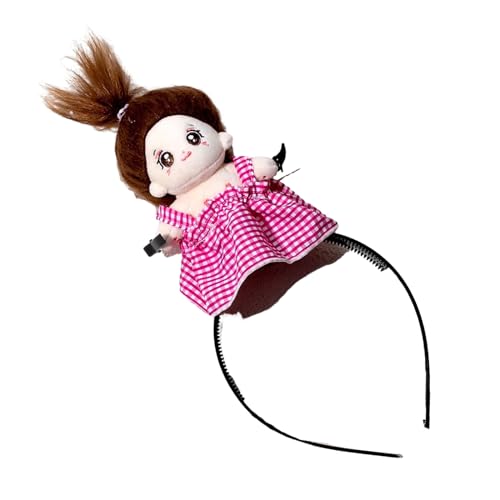 Guaber Lustiges Haarband für Erwachsene, Cartoon-Design, Kinder-Haarband, Pony, Clip, Haarreif für Bühne, Halloween, Party, Kostüm, Stirnbänder für Frauen von Guaber