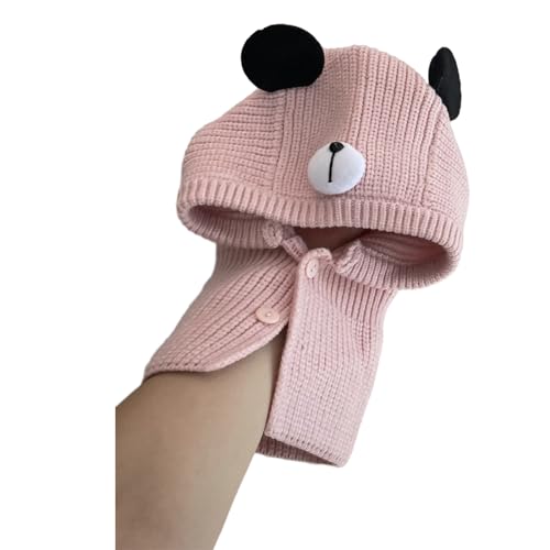 Guaber Niedliche Mütze für Kinder, gestrickt mit Bärenohren für Halloween, Weihnachten, Welpen, Bärenohren für Winter, Baby, warm Guaber Niedliche Mütze für Kinder, gestrickt mit Bärenohren für Halloween, Weihnachten, Welpen, Bärenohren für Winter, Baby, warm von Guaber