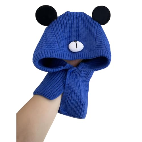 Guaber Niedliche Mütze für Kinder, gestrickt mit Bärenohren für Halloween, Weihnachten, Welpen, Bärenohren für Winter, Baby, warm Guaber Niedliche Mütze für Kinder, gestrickt mit Bärenohren für Halloween, Weihnachten, Welpen, Bärenohren für Winter, Baby, warm von Guaber