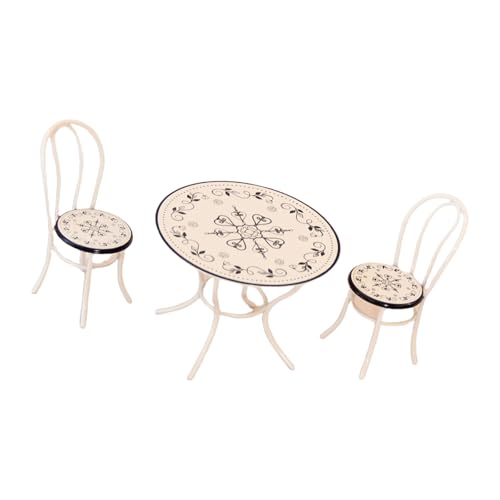 Guaber Realistischer Esstisch Und Stuhl Set Für Gartenszene Tun Um Girls Decor Miniatur Outdoor Puppenmöbel Set Zu Spielen Guaber Realistischer Esstisch Und Stuhl Set Für Gartenszene Tun Um Girls Decor Miniatur Outdoor Puppenmöbel Set Zu Spielen von Guaber