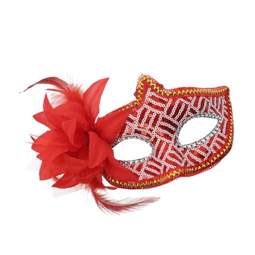 Guaber Sparkly Half Face Maske Mit Verstellbarem Riemen Für Theaterdauer Accessoire Partys Kostüm Event Elegante Schwarze Pailletten Guaber Sparkly Half Face Maske Mit Verstellbarem Riemen Für Theaterdauer Accessoire Partys Kostüm Event Elegante Schwarze Pailletten von Guaber