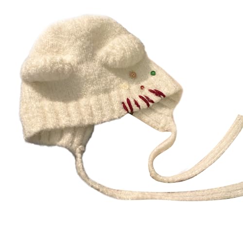 Guaber Übergroßer Bärenhut mit Ohren, einfarbig, Skifahren, pelzig, Cartoon-Foto-Requisiten, Outdoor-Kopfwickel für Halloween, Cartoon-Hüte für Jungen Guaber Übergroßer Bärenhut mit Ohren, einfarbig, Skifahren, pelzig, Cartoon-Foto-Requisiten, Outdoor-Kopfwickel für Halloween, Cartoon-Hüte für Jungen von Guaber