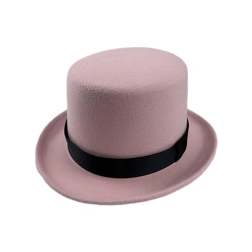 Guaber Vintage Derby Hut Magier Kostüm Cosplay Halloween Requisiten Party Supplies Gentleman Ringmaste Rollenspiel Herren Damen für Kinder Erwachsene Männer für Kinder Bulk ohne Geheimfach von Guaber