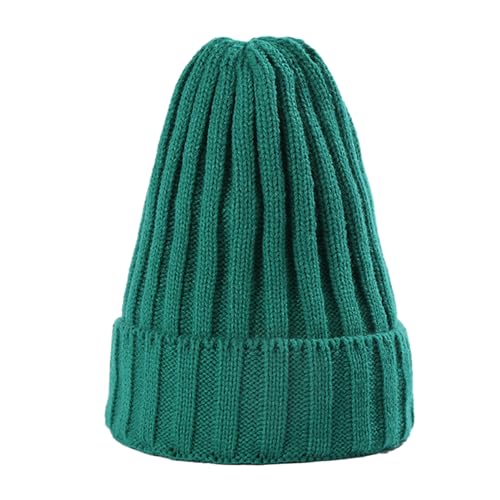 Guaber Y2k Hut, lässiger Hip-Hop-Hut, einfarbig, Halloween-Zubehör, Slouchy Beanies, High School, Teenager, Strickmütze für Outdoor-Aktivitäten von Guaber