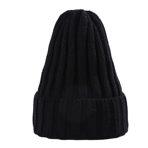 Guaber Y2k Hut, lässiger Hip-Hop-Hut, einfarbig, Halloween-Zubehör, Slouchy Beanies, High School, Teenager, Strickmütze für Outdoor-Aktivitäten Guaber Y2k Hut, lässiger Hip-Hop-Hut, einfarbig, Halloween-Zubehör, Slouchy Beanies, High School, Teenager, Strickmütze für Outdoor-Aktivitäten von Guaber