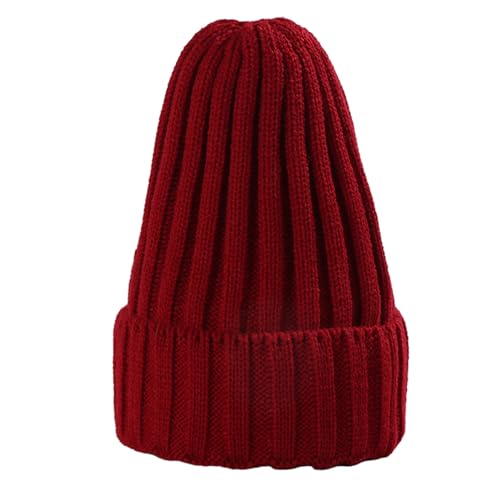 Guaber Y2k Hut, lässiger Hip-Hop-Hut, einfarbig, Halloween-Zubehör, Slouchy Beanies, High School, Teenager, Strickmütze für Outdoor-Aktivitäten Guaber Y2k Hut, lässiger Hip-Hop-Hut, einfarbig, Halloween-Zubehör, Slouchy Beanies, High School, Teenager, Strickmütze für Outdoor-Aktivitäten von Guaber