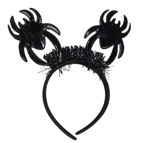 Halloween-Kostüm, Stirnband, Glitzer, Bühnen-Kopfbedeckung, Halloween-Party-Requisiten, Stirnband, Party-Stirnbänder für Damen Halloween-Kostüm, Stirnband, Glitzer, Bühnen-Kopfbedeckung, Halloween-Party-Requisiten, Stirnband, Party-Stirnbänder für Damen von Guaber