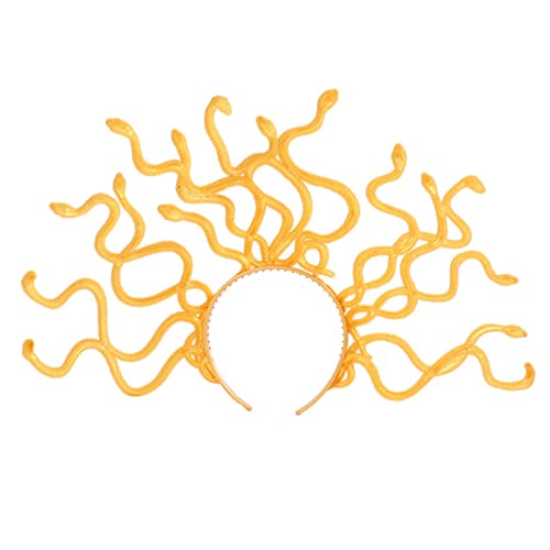 Medusa Kronen Stirnband 16 Stück Schlangen Kostüm Zubehör Cosplay Kopfschmuck Kunststoff Haarreifen für Erwachsene Teenager Medusa Schlange Kostüm Stirnband für Frauen Griechen Medusa Kronen Stirnband 16 Stück Schlangen Kostüm Zubehör Cosplay Kopfschmuck Kunststoff Haarreifen für Erwachsene Teenager Medusa Schlange Kostüm Stirnband für Frauen Griechen von Guaber