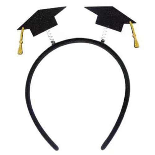 Stirnband für Schulabschluss, kleine Hut, Haarspange, rutschfeste Seitenklammer, Party-Dekor, Hut, Stirnband, feierliches Haarband Stirnband für Schulabschluss, kleine Hut, Haarspange, rutschfeste Seitenklammer, Party-Dekor, Hut, Stirnband, feierliches Haarband von Guaber