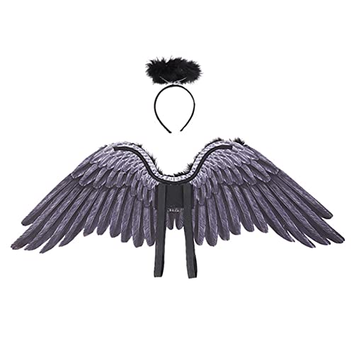 Wunderschöner Haarreif mit Engel-Federflügeln für Bühnenauftritte, Engelsflügel Wunderschöner Haarreif mit Engel-Federflügeln für Bühnenauftritte, Engelsflügel von Guaber
