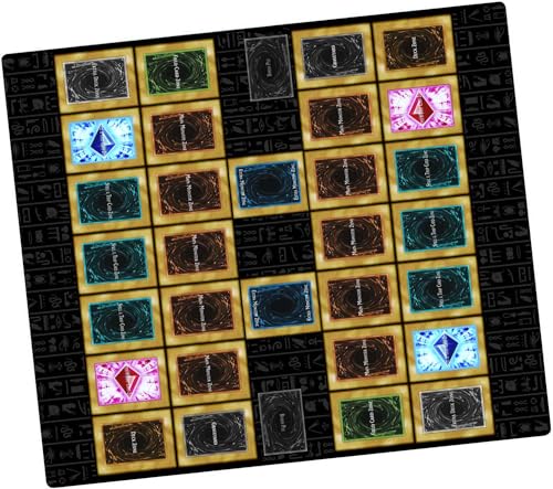 GuardMat - Classic 2-Players (Genähte Kanten) - Spielmatte - 2 Spieler Master Rule Duel Field Zones - Playmat kompatibel mit Magic, Pokemon, MTG, TCG, Kartenspielmatte von Guard Mat