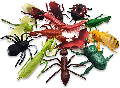 13-teiliges Insektenspielzeug – realistische Insekten – riesige künstliche Käfer für Kinder, Geburtstagsgeschenk, Partyzubehör 13-teiliges Insektenspielzeug – realistische Insekten – riesige künstliche Käfer für Kinder, Geburtstagsgeschenk, Partyzubehör von GuassLee