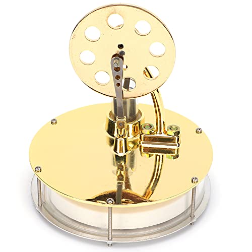 Tieftemperatur Stirling Motor Typ Mischung Motor Dampfmotor Kryogenes wissenschaftliches Experiment Ornament für Familien von Gucagle