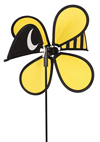 Paul Günther 1306 - Windspiel Funny Bee, ca. 30 x 55 cm groß, als Dekoration für Garten, Terrasse und Balkon, wetterfest und lichtbeständig von GÜNTHER FLUGSPIELE