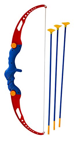 Paul Günther 1550 - Pfeil und Bogen Set für Kinder ab 6 Jahren, inkl. 3 Pfeilen und Zielscheibe, ca. 64,5 cm groß von Guenther
