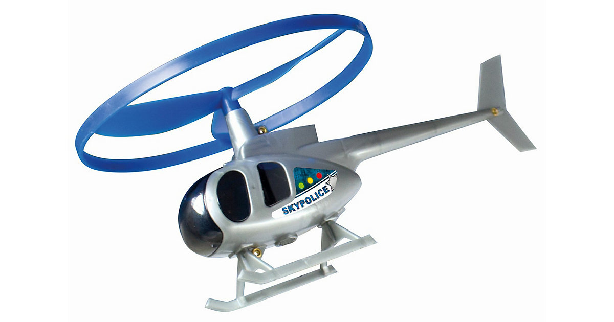 SKY POLICE Helikopter kleiner fliegender Hubschrauber mit Rotor ø 12,5 cm bunt SKY POLICE Helikopter kleiner fliegender Hubschrauber mit Rotor ø 12,5 cm bunt von Günther